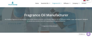 aromaleap fragrance oil manufacturere