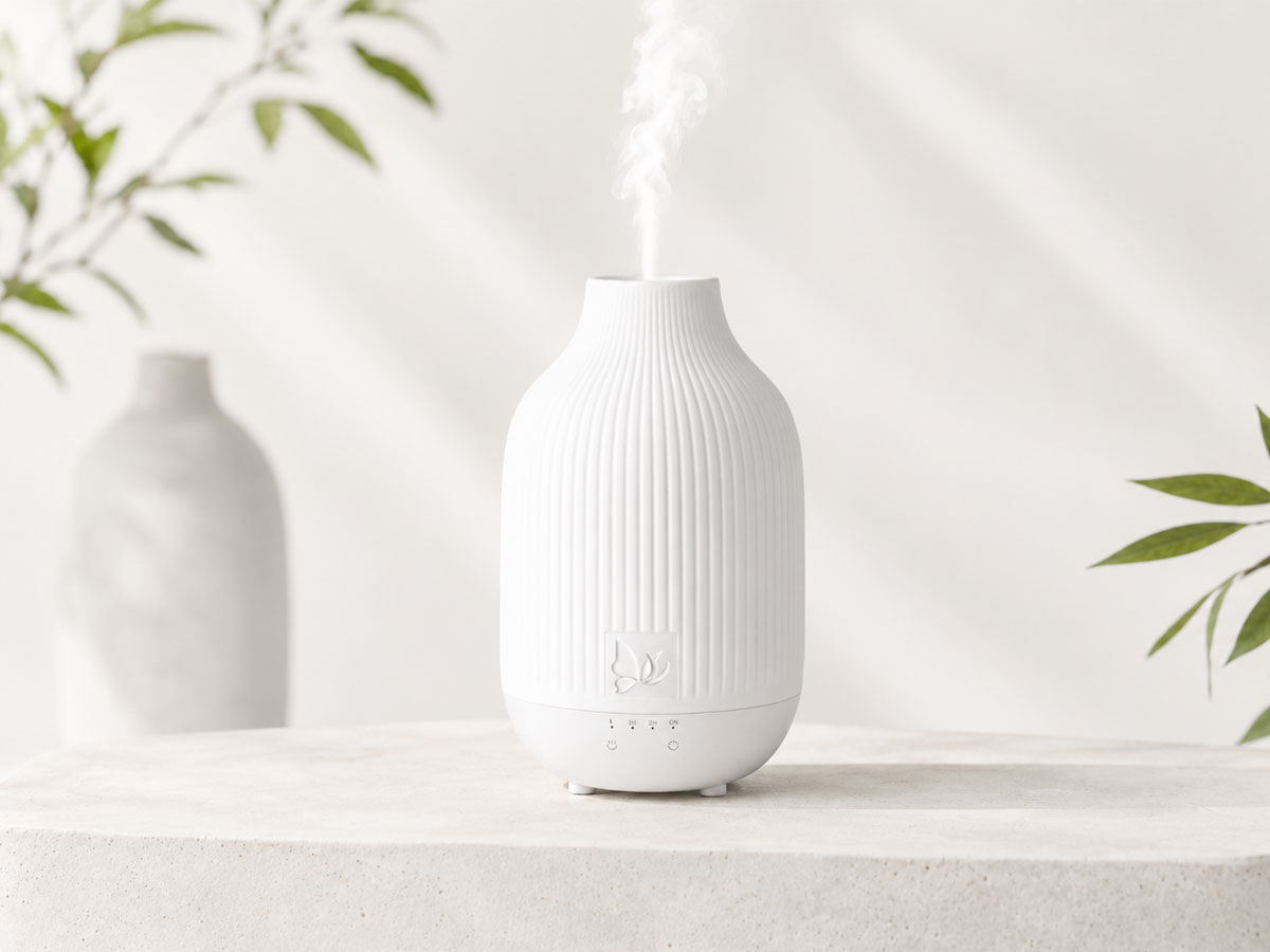Custom ceramic aroma diffuser with logo