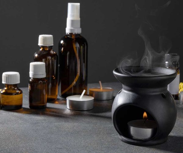 burn essential oil